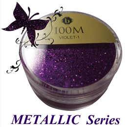 100M　丸型(メタリック　ロイヤルバイオレット)　内容量:8ml